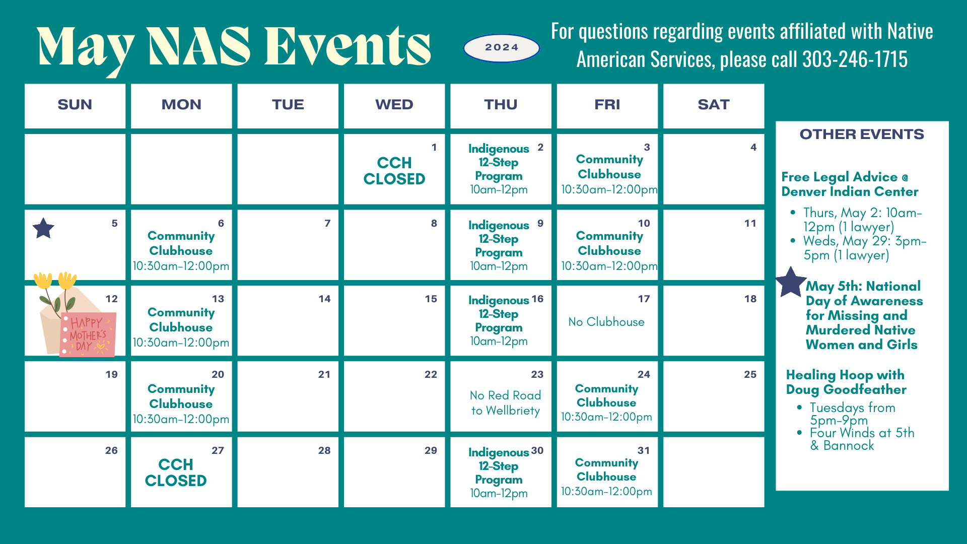 May NAS Events